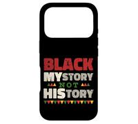 Custodia per iPhone 17 Pro Black MYstory Not HIStory Black History Month