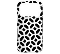 Custodia per iPhone 17 Pro Black-White Art Deco Ornament Decoration Pattern