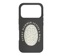 Custodia per iPhone 17 Pro Bladesmith Hammer Incudine Forge Knife Maker Smith