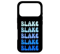 Custodia per iPhone 17 Pro Blake Retro Name Stack Design