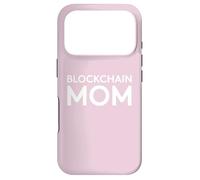 Custodia per iPhone 17 Pro Blockchain Mom Crypto Mothers Day Bitcoin Women Blockchain