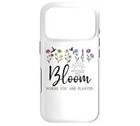 Custodia per iPhone 17 Pro Bloom Where You Are Planted Christian Bloom God Plants You