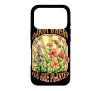 Custodia per iPhone 17 Pro Bloom Where You Are Planted Design vintage floreale
