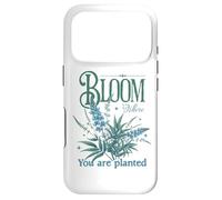 Custodia per iPhone 17 Pro "Bloom" Where You Are Planted Nature Vision Board