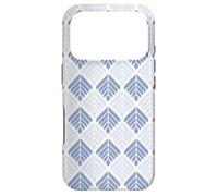 Custodia per iPhone 17 Pro Blue Crops Leaf Petals Winter Freshness Pattern