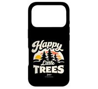 Custodia per iPhone 17 Pro Bob Ross Happy Little Trees