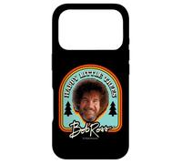 Custodia per iPhone 17 Pro Bob Ross Little Trees Badge
