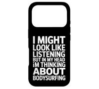 Custodia per iPhone 17 Pro Bodysurfing Dire Ascoltare Ma Pensare A Onde