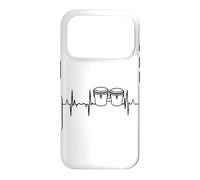 Custodia per iPhone 17 Pro Bongos Pulse Line Battito del cuore del suonatore di bongo