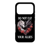 Custodia per iPhone 17 Pro Bookish Dragons We Do Not Eat Allies Dragon Book Romance