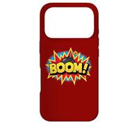 Custodia per iPhone 17 Pro Boom Pop Art Esplosione Retrò Comico Supereroe Suono Parola Vibe