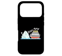 Custodia per iPhone 17 Pro Boop Divertente Titanic e Iceberg Gioco di parole Meme Ragazzi Ragazze Bambini