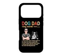 Custodia per iPhone 17 Pro Border Collie Dog Dad Definition Funny Fathers Day