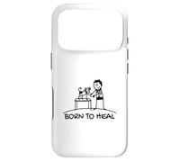 Custodia per iPhone 17 Pro Born To Heal Dottor Animale Domestico Medicina Veterinaria