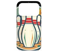 Custodia per iPhone 17 Pro Bowler stile retrò per il bowling a nove birilli