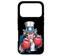 Custodia per iPhone 17 Pro Boxe patriottica con Sam e Cool Top Hat Uncle