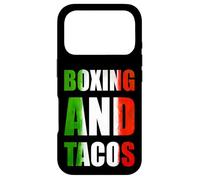 Custodia per iPhone 17 Pro Boxing And Tacos Latinx The Mexican Style Boxing México