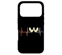 Custodia per iPhone 17 Pro Braccio di ferro Linea del cuore Vintage