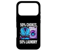Custodia per iPhone 17 Pro Brazilian Jiu Jitsu 50% Chokes 50% Laundry BJJ