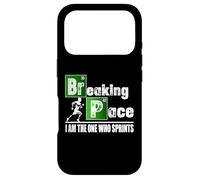 Custodia per iPhone 17 Pro Breaking Space Running Funny Runner