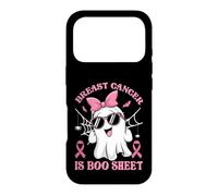 Custodia per iPhone 17 Pro Breast Cancer Is Boo Sheet