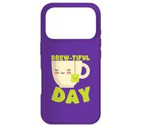 Custodia per iPhone 17 Pro Brew-tiful Day Tea Kawaii Carino Divertente