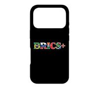 Custodia per iPhone 17 Pro BRICS+ Bandiera Lettera Brasile Russia India Cina e Sudafrica
