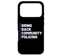 Custodia per iPhone 17 Pro Bring Back Community Policing Police Resource Officer Cops