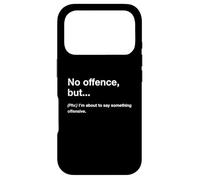 Custodia per iPhone 17 Pro British Translation: No Offence, But...