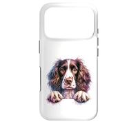 Custodia per iPhone 17 Pro Brittany English Springer Spaniel Cocker Spaniel Dog Face