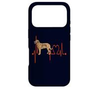 Custodia per iPhone 17 Pro Broholmer Dog Heartbeat ECG I miei cani sono il mio cardio