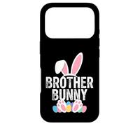 Custodia per iPhone 17 Pro Brother Bunny Easter Matching Ragazzi Coniglio