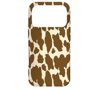 Custodia per iPhone 17 Pro Brown Spots Mucca Agricoltore Fattoria Animali Classy Trendy