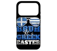 Custodia per iPhone 17 Pro Bruh It's Greek Pasqua Holiday Grecia Bandiera Grecia Pasqua