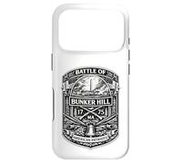 Custodia per iPhone 17 Pro Bunker Hill Massachusetts Rivoluzione americana Storia degli Stati Uniti