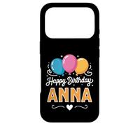 Custodia per iPhone 17 Pro Buon compleanno Anna