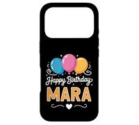 Custodia per iPhone 17 Pro Buon compleanno Mara