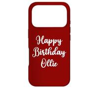 Custodia per iPhone 17 Pro Buon Compleanno Ollie