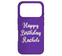 Custodia per iPhone 17 Pro Buon Compleanno Rachele