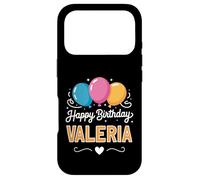 Custodia per iPhone 17 Pro Buon compleanno Valeria