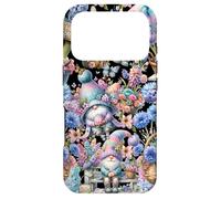 Custodia per iPhone 17 Pro Butterfly Gnome Patterns For Hello Spring With Cute Flower