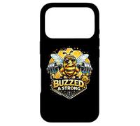 Custodia per iPhone 17 Pro Buzzed & Strong Bee Honey Bilanciere Grafica