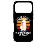 Custodia per iPhone 17 Pro Cacatua carino vintage Sono la ragione per cui il gelato non c'è più