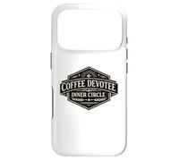 Custodia per iPhone 17 Pro Caffè Devotee Inner Circle Divertente Caffeina Design