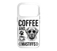 Custodia per iPhone 17 Pro Caffè E Mastini Divertente Mastino