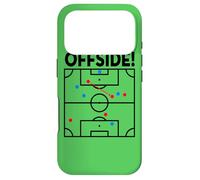 Custodia per iPhone 17 Pro Calcio divertente partita di calcio fuori terra