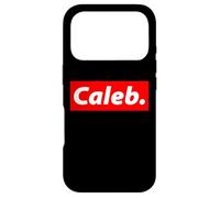 Custodia per iPhone 17 Pro Caleb First Name Costume For Boys Named Caleb