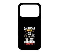 Custodia per iPhone 17 Pro Calendario Pieno Motivazione Vuota Design Ufficio