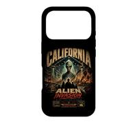 Custodia per iPhone 17 Pro California Alien Invasion Retro UFO UAP Extraterrestre