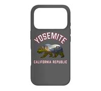 Custodia per iPhone 17 Pro California Republic Bear Yosemite Valley National Park Flag